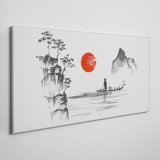 Obraz płótno Japonia tradycyjne malarstwo 100x50 Coloray