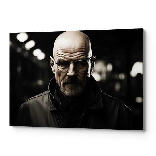 Obraz płótno ściana do salonu sypialni BBad Walter White noc TV00018 30x40 Wave Print