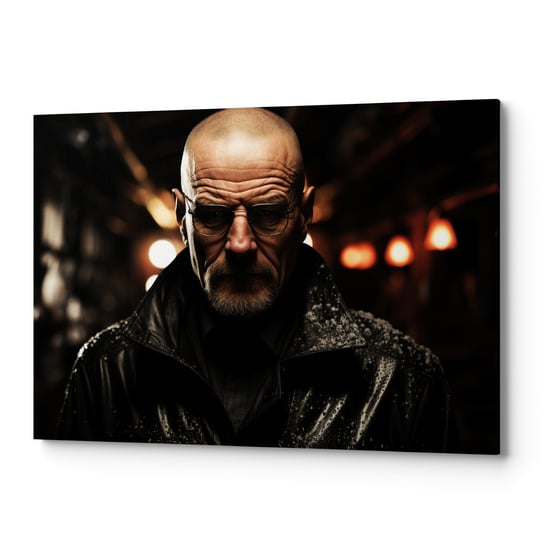 Obraz płótno ściana do salonu sypialni BBad Walter White TV00016 80x120 Wave Print