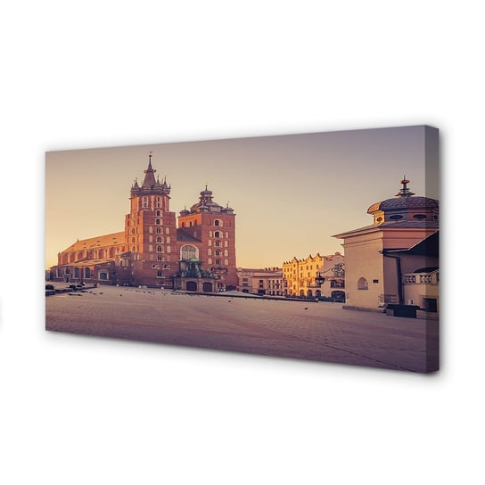 Obraz płótno TULUP Kraków Kościół wschód słońca, 100x50 cm cm Tulup