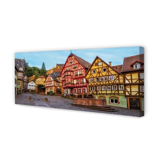 Obraz płótno TULUP Niemcy Stare miasto Bawaria, 125x50 cm Tulup