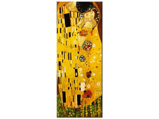 Obraz Pocałunek wg Gustav Klimt, 40x100 cm Oobrazy