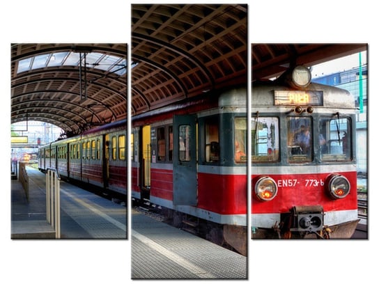 Obraz Pociąg do Piły, 3 elementy, 90x70 cm Oobrazy
