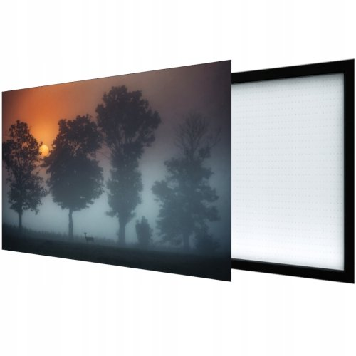 obraz-pod-wietlany-led-sarna-ramka-czarna-elegance-slim-60x90cm