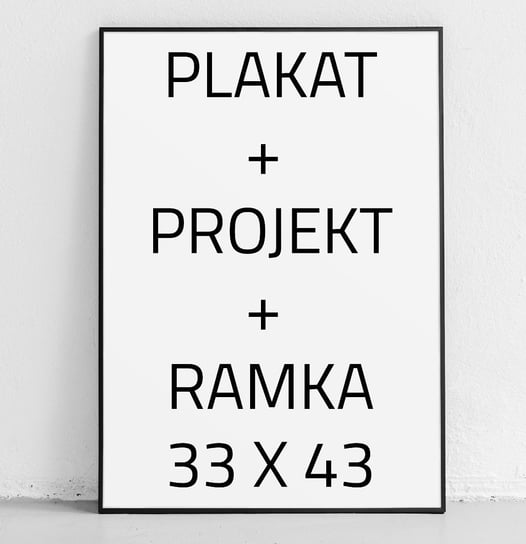 Obraz + Projekt + Ramka E-DRUK, 33x43 cm, P000 e-druk