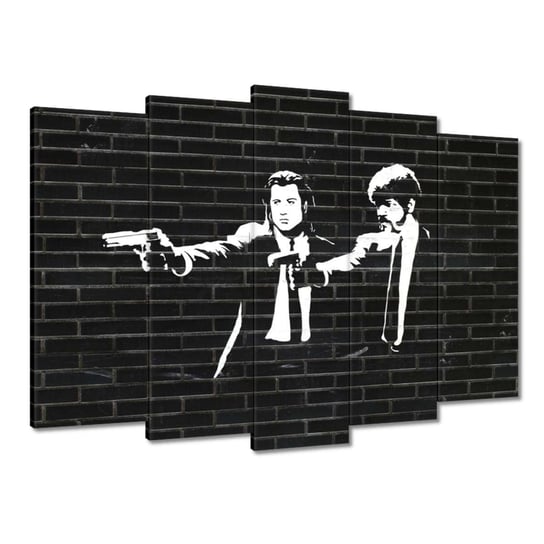 Obraz Pulp Fiction Graffitti, 70x50cm ZeSmakiem