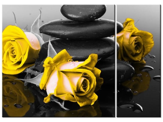 Obraz Roses and spa, 2 elementy, 70x50 cm Oobrazy
