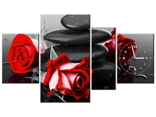 Obraz, Roses and spa, 4 elementów, 120x70 cm Oobrazy