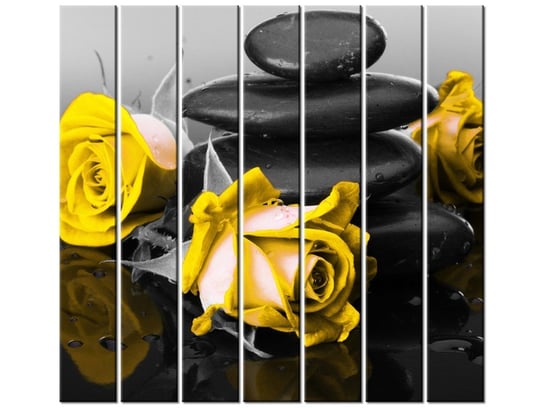 Obraz Roses and spa, 7 elementów, 210x195 cm Oobrazy