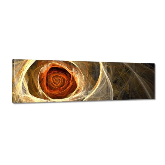 Obraz Róża fraktalna, 170x50cm ZeSmakiem