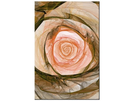 Obraz Róża fraktalowa, 20x30 cm Oobrazy