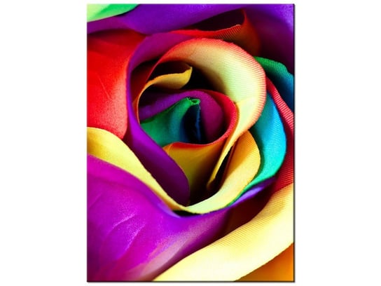 Obraz Róża z materiału, 30x40 cm Oobrazy