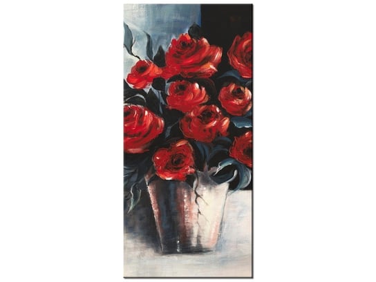Obraz Róże w wazonie, 55x115 cm Oobrazy