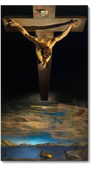 Obraz - Salvador Dali, Chrystus świętego Jana od Krzyża, 68x120 cm / PRINTORAMA PRINTORAMA