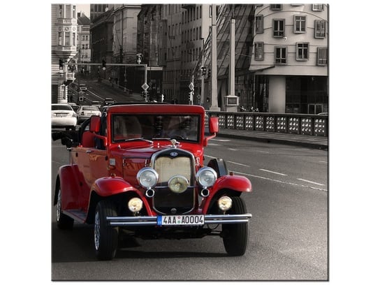 Obraz, Samochodem przez Pragę, 30x30 cm Oobrazy