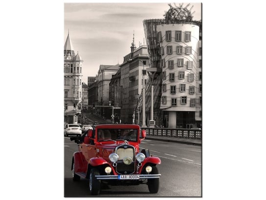 Obraz, Samochodem przez Pragę, 50x70 cm Oobrazy