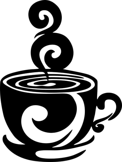 Obraz Ścienny Ażurowy Filiżanka Kawy Dekoracja Ścienna Kawiarnia Kawa Inna marka