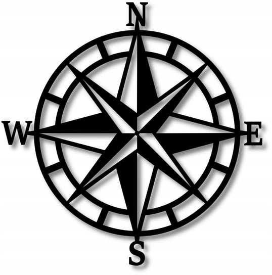 Obraz Ścienny Ażurowy Kompas Róża Wiatrów Dekoracja Do Salonu Obraz Ażurowy Inna marka