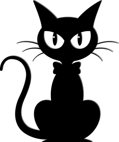 Obraz Ścienny Ażurowy Kot Z Wielkimi Oczami Dekoracja Ścienna Różne Kolory Inna marka