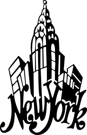 Obraz Ścienny Ażurowy Miasto Nowy York USA Dekoracja Ścienna Różne Kolory Inna marka