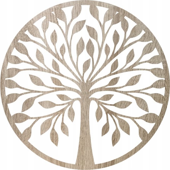 Obraz Ścienny Dekoracja Drewniana na Ścianę Drzewo Życia Inna marka
