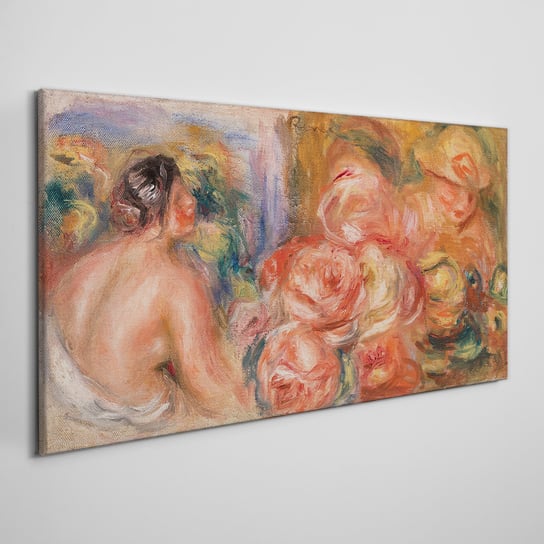 Obraz ścienny Na Płótnie Kobiety kwiaty 100x50 cm Coloray