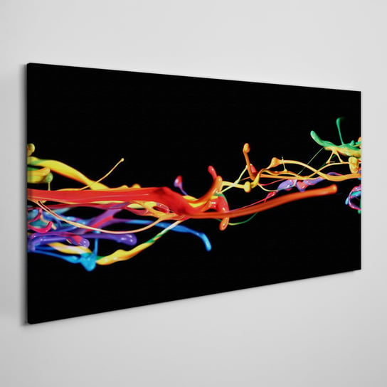 Obraz ścienny Na Płótnie Kolorowe farby 100x50 cm Coloray