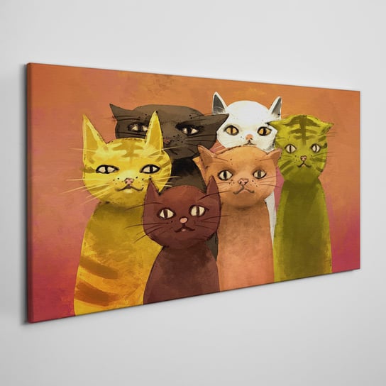 Obraz ścienny Na Płótnie Zwierzęta koty 100x50 cm Coloray
