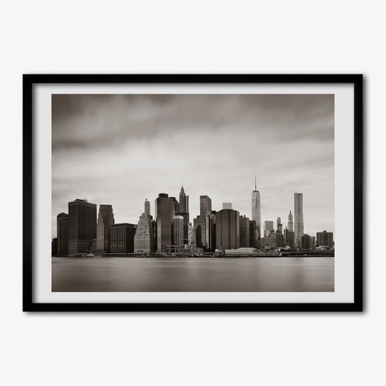 Obraz ścienny z ramką TULUP Manhattan Nowy Jork 70x50 cm Tulup