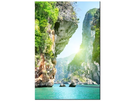 Obraz Skały i morze w Tajlandii, 20x30 cm Oobrazy