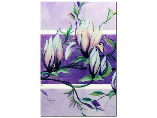 Obraz Słodycz magnolii w fiolecie, 20x30 cm Oobrazy