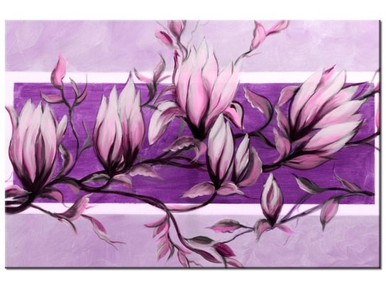 Obraz Słodycz magnolii w fiolecie, 30x20 cm Oobrazy