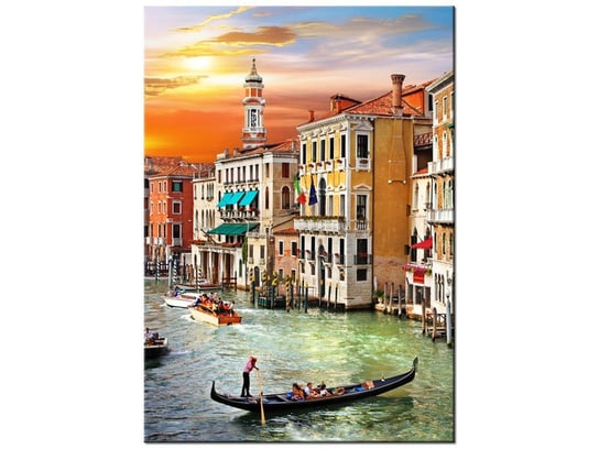 Obraz, Słoneczny dzień w Wenecji, 50x70 cm Oobrazy