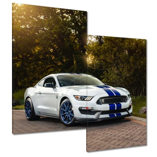 Obraz Sportowy Ford Mustang, 60x60cm ZeSmakiem