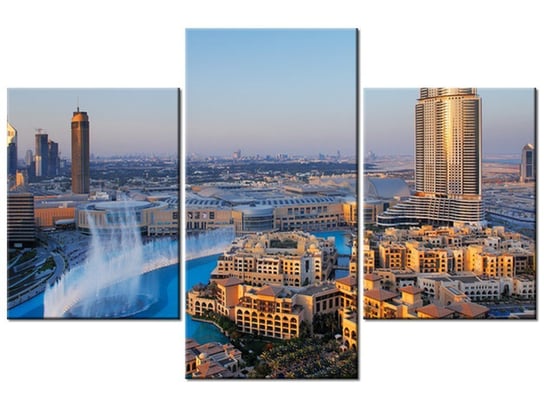 Obraz Śródmieście Dubaj, 3 elementy, 90x60 cm Oobrazy