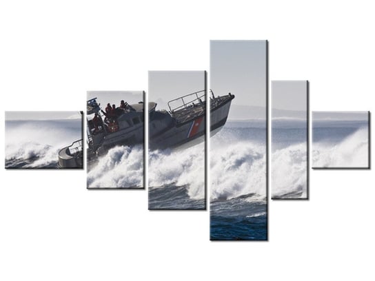 Obraz Straż wybrzeża - Mike Baird, 6 elementów, 180x100 cm Oobrazy