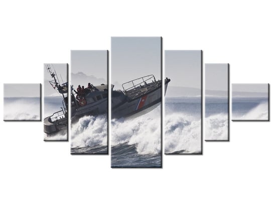 Obraz Straż wybrzeża - Mike Baird, 7 elementów, 200x100 cm Oobrazy