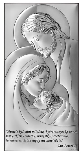 Obraz św Rodzina z cytatem Jana Pawła II 6380SW Beltrami