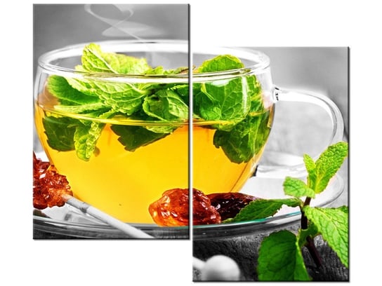 Obraz Świat herbaty, 2 elementy, 80x70 cm Oobrazy