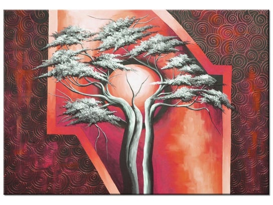 Obraz Szkarłatne drzewo, 100x70 cm Oobrazy