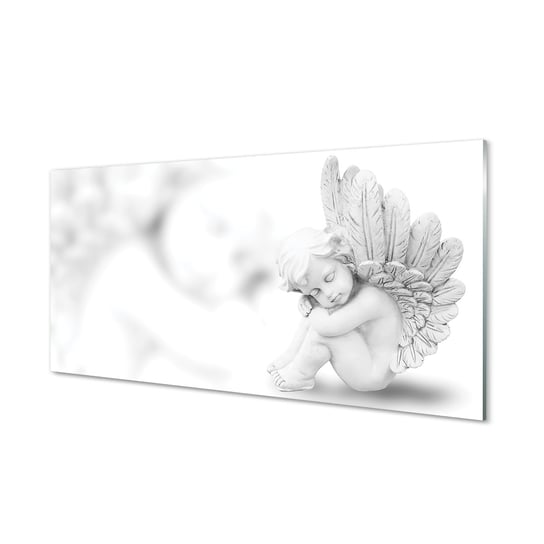Obraz szklany TULUP grafika Śpiący anioł, 100x50 cm Tulup