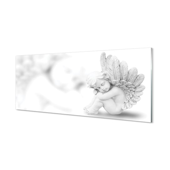 Obraz szklany TULUP grafika Śpiący anioł, 125x50 cm Tulup