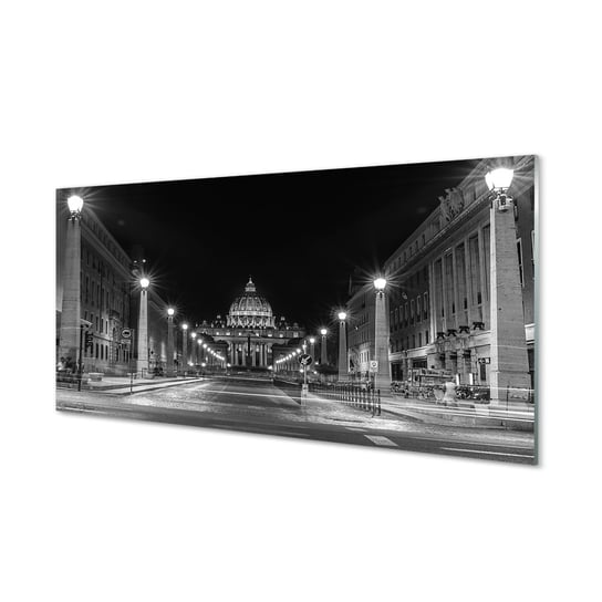Obraz szklany TULUP Rzym Kaplica droga, 100x50 cm Tulup
