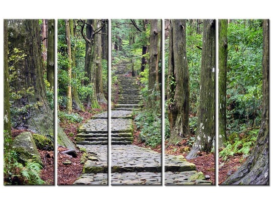 Obraz Szlak na Wakayama w Japonii, 5 elementów, 100x63 cm Oobrazy