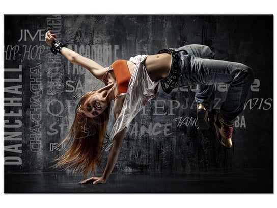 Obraz, Tańcząca dziewczyna, 120x80 cm Oobrazy