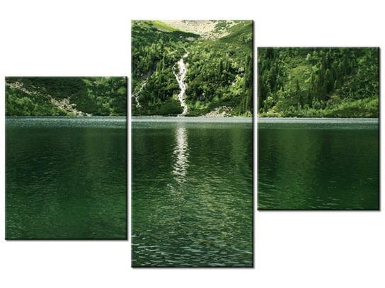 Obraz Tatry - Morskie Oko, 3 elementy, 90x60 cm Oobrazy