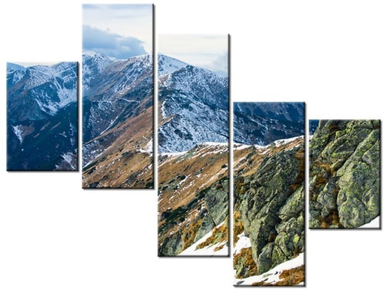 Obraz Tatrzańskie klimaty - Pawel Pacholec, 5 elementów, 100x75 cm Oobrazy