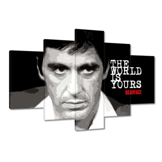 Obraz The World is Yours Al Pacino, 120x80cm ZeSmakiem