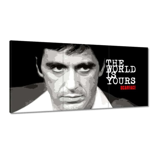 Obraz The World is Yours Al Pacino, 180x90cm ZeSmakiem