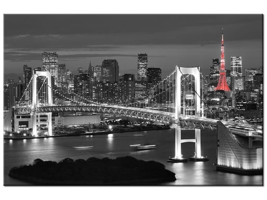 Obraz, Tokyo most tęczowy, 120x80 cm Oobrazy